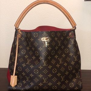 Louis Vuitton Monogram Cerise Gaia Bag ❤️